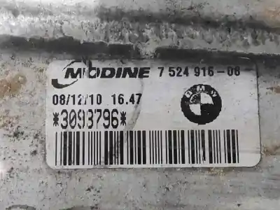Peça sobressalente para automóvel em segunda mão intercooler por bmw serie 3 touring (e91) 318d referências oem iam 3093796  estantería 141 b