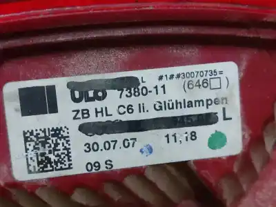 Second-hand car spare part left tailgate light for audi a6 c6 (4f2) 2.0 tdi oem iam references   