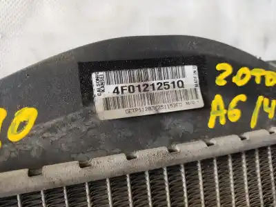 Second-hand car spare part water radiator for audi a6 c6 (4f2) 2.0 tdi oem iam references 4f0121251q