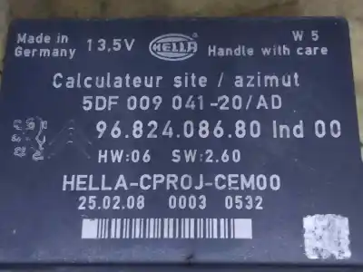 Second-hand car spare part light control unit for citroen c4 picasso exclusive oem iam references 9682408680  estantería 44