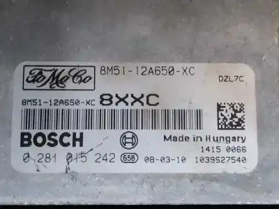 Second-hand car spare part ecu engine control for ford focus lim. (cb4) econetic oem iam references 0281015242  estantería 60