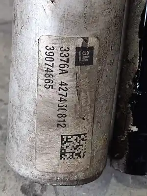 Peça sobressalente para automóvel em segunda mão condensador / radiador de ar condicionado por opel zafira (c) excellence start/stop referências oem iam 3376a