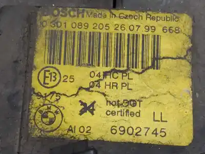 Peça sobressalente para automóvel em segunda mão farol / farolim esquerdo por bmw serie 3 berlina (e46) 320d referências oem iam 6902745  estantería 5