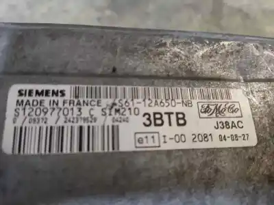 Second-hand car spare part ecu engine control for ford fiesta (cbk) ambiente oem iam references 3btbj38ac