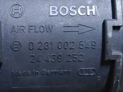 Peça sobressalente para automóvel em segunda mão medidor de massa de ar por opel combo cargo referências oem iam 0281002549  estantería 94