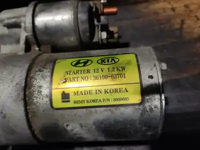Second-hand car spare part starter motor for hyundai i30 ranchera familiar (pde) 1.4 t-gdi oem iam references 36100-03701 fila 1 palet 58