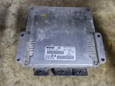 Peça sobressalente para automóvel em segunda mão centralina de motor uce por citroen c8 2.2 hdi 16v premier ii referências oem iam 0281011363