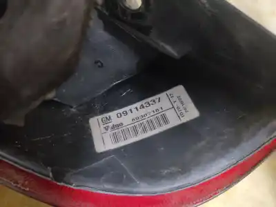 Second-hand car spare part right tailgate light for opel corsa c furgoneta/hatchback (x01) 1.7 di 16v (f08, w5l) oem iam references 09114337  estantería 1
