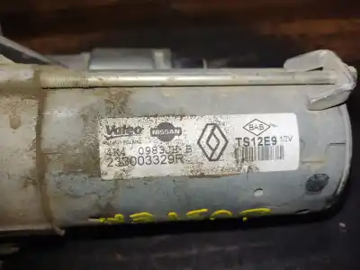 Peça sobressalente para automóvel em segunda mão motor de arranque por dacia duster ii comfort referências oem iam 233003329r fila 1 palet 35