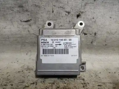 Pezzo di ricambio per auto di seconda mano CENTRALINA AIRBAG per FIAT SCUDO COMBI (272)  Riferimenti OEM IAM 0285010141  ESTANTERÍA 50