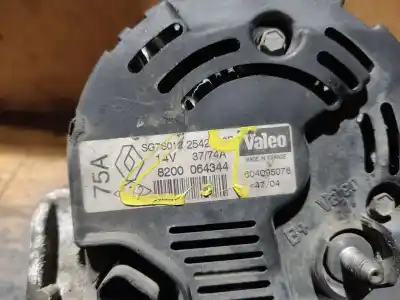 Автозапчастина б/у генератор для renault clio ii fase ii (b/cb0) authentique посилання на oem iam 8200064344 fila 2 palet 35
