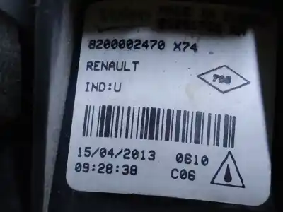Автозапчастина б/у правий протитуман для renault espace iv (jk0) grand espace expression посилання на oem iam 8200002470  estantería 21
