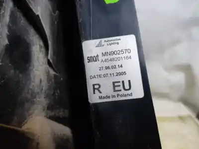 Second-hand car spare part right tailgate light for smart forfour (454) 1.1 (454.030) oem iam references a4548201164  estantería 34