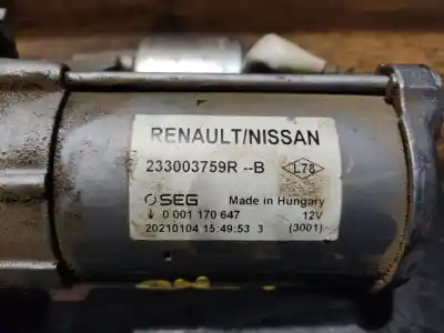 Автозапчастина б/у двигун запускається для dacia dokker sl eficacia посилання на oem iam 233003759r fila 1 palet 36