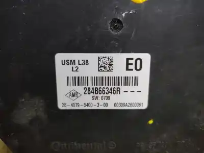 Second-hand car spare part fuse box unit for renault fluence 1.5 dynamique [1.5 ltr. - 78 kw dci diesel] oem iam references 284b66346r  estantería 54