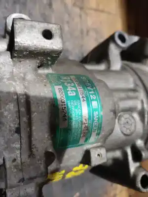 Pezzo di ricambio per auto di seconda mano compressore aria condizionata per renault clio ii fase ii (b/cb0) societe generique riferimenti oem iam 1416k fila 3 palet 34