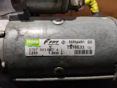Peça sobressalente para automóvel em segunda mão motor de arranque por opel corsa d catch me referências oem iam 55564491 fila 1 palet 43