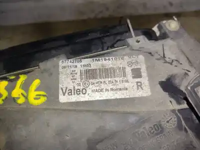 Second-hand car spare part right headlight for seat leon (1m1) 1.9 tdi oem iam references 1m1941016  estantería 132 a