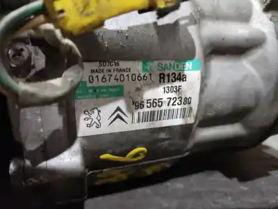 Peça sobressalente para automóvel em segunda mão compressor de ar condicionado a/a a/c por citroen c6 business referências oem iam 1303f fila 3 palet 37