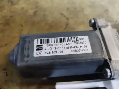 Peça sobressalente para automóvel em segunda mão motor elevador vidro dianteiro esquerdo por seat altea (5p1) reference ecomotive referências oem iam 3c8959701  estantería 100
