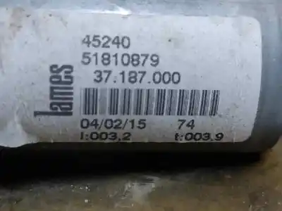 Peça sobressalente para automóvel em segunda mão elevador de vidros dianteiro direito por fiat doblo active referências oem iam 51810879  gancho 24