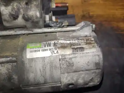 Second-hand car spare part starter motor for volkswagen caddy ka/kb (2k) 1.9 tdi (bsu) oem iam references 02z911023h fila 1 palet 42