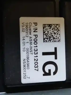 Second-hand car spare part dashboard for opel corsa d corsavan oem iam references 13312037 palet 34 e 