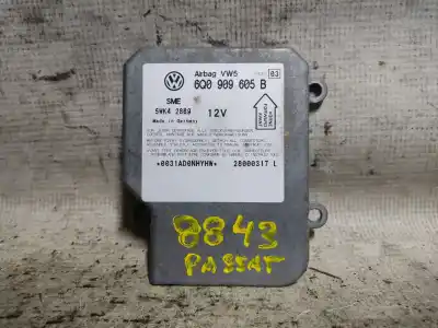 Автозапчастина б/у блок управління подушками безпеки для VOLKSWAGEN PASSAT BERLINA (3B2) Comfortline Посилання на OEM IAM 5WK42869  ESTANTERÍA 78