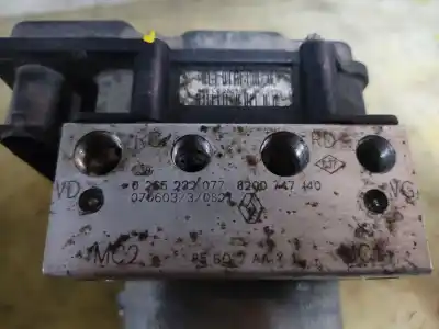 Peça sobressalente para automóvel em segunda mão abs por renault clio iii pack authentique referências oem iam 0265232077  estantería 105