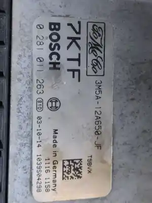 Second-hand car spare part ecu engine control for ford focus c-max (cap) connection oem iam references 0281011263  estantería 60