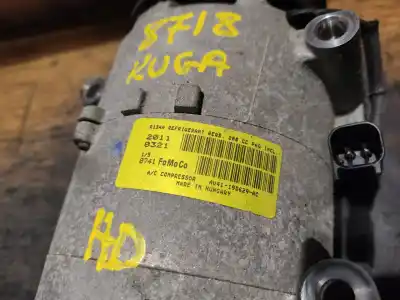 Second-hand car spare part air conditioning compressor for ford kuga (cbv) titanium oem iam references av41-19d629-ac fila 3 palet 46