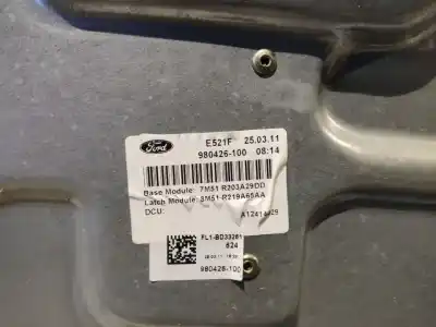 Pezzo di ricambio per auto di seconda mano alzacristalli anteriore sinistro per ford kuga (cbv) titanium riferimenti oem iam 8m51-r219a65-aa  gancho 8