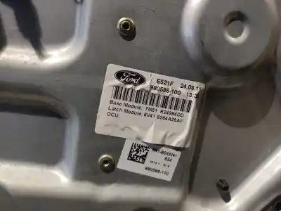 Peça sobressalente para automóvel em segunda mão elevador de vidros traseiro direito por ford kuga (cbv) titanium referências oem iam 8v41-s264a26-af  gancho 6
