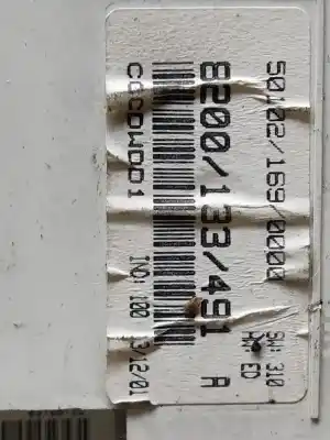 Second-hand car spare part dashboard for renault kangoo (f/kc0) alize 64 cv / 47 kw oem iam references 8200133491 palet 7 e 