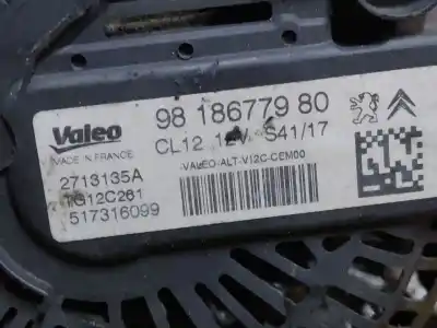 Автозапчасти б/у генератор за citroen c3 elle ссылки oem iam 9818677980 fila 2 palet 37