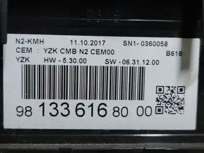 Автозапчасти б/у приборная доска за citroen c3 elle ссылки oem iam 981336168000  estantería 29
