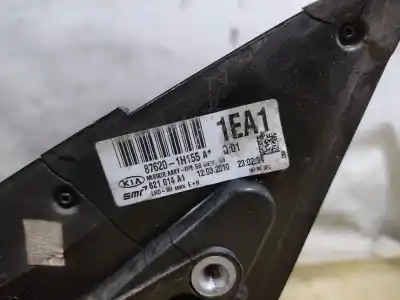 Peça sobressalente para automóvel em segunda mão espelho retrovisor direito por kia ceed concept 90 cv / 66 kw referências oem iam 876201h155a1  estantería 34