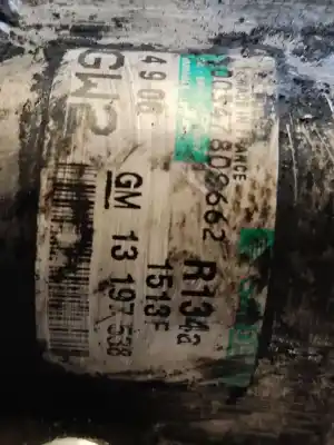 Second-hand car spare part air conditioning compressor for opel combo cargo oem iam references 14197538 palet 31 e 