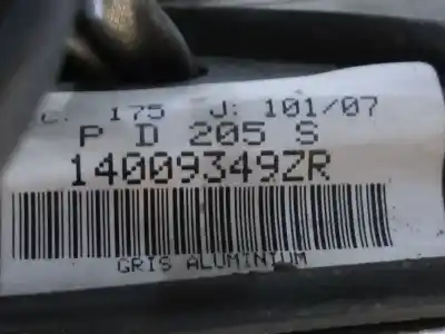 Second-hand car spare part right rearview mirror for citroen c8 hdi 120 premier oem iam references 14009349zr  estantería 29