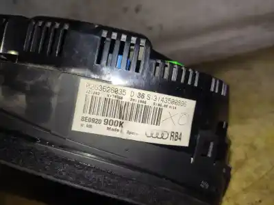 Second-hand car spare part dashboard for audi a4 b6 (8e2) 1.9 tdi oem iam references 8e0920900k  estantería 17