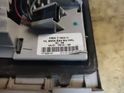 Second-hand car spare part interior rear right light for bmw x3 (e83) 3.0d oem iam references 7162214  estantería 5