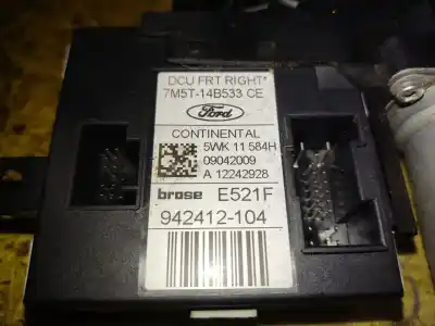Peça sobressalente para automóvel em segunda mão motor elevador vidro dianteiro direito por ford kuga (cbv) titanium referências oem iam 7m5t14b533ce  estantería 102