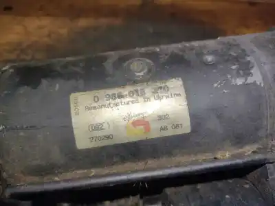 Second-hand car spare part starter motor for citroen jumpy (u6u_) 1.9 d oem iam references 0986018310 fila 1 palet 39