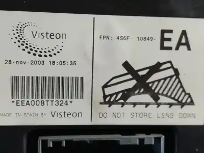 Peça sobressalente para automóvel em segunda mão quadrante por ford fiesta (cbk) fun referências oem iam 4s6f-10849ea palet 7 c 