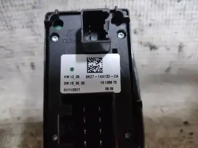 Second-hand car spare part left front power window switch for ford transit custom furgón (ttf) 270 l1 131 cv / 96 kw oem iam references gk2t14a132ca  estantería 62
