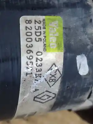 Peça sobressalente para automóvel em segunda mão motor de arranque por renault clio ii fase ii (b/cb0) base authentique 75 cv / 55 kw referências oem iam 8200369521 palet 3 e 