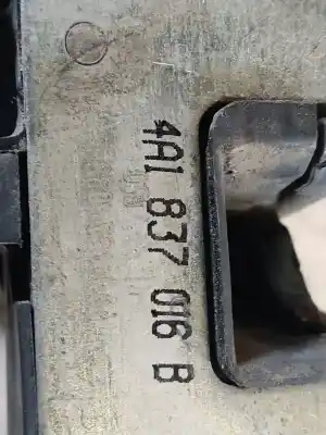 Peça sobressalente para automóvel em segunda mão fechadura da porta dianteira direita por audi a8 (d2) 2.5 tdi referências oem iam 4a1837016b palet 22 a 