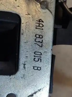 Peça sobressalente para automóvel em segunda mão fechadura da porta dianteira esquerda por audi a8 (d2) 2.5 tdi referências oem iam 4a1837015b palet 21 a 