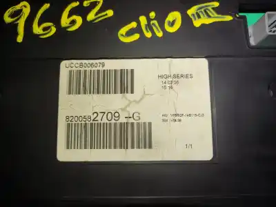 Second-hand car spare part dashboard for renault clio iii 20 aniversario oem iam references 8200582709  estantería 23