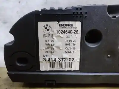 Peça sobressalente para automóvel em segunda mão quadrante por bmw serie x3 (e83) 2.0d [2.0 ltr. - 110 kw 16v diesel cat] referências oem iam 62113414372  estantería 6